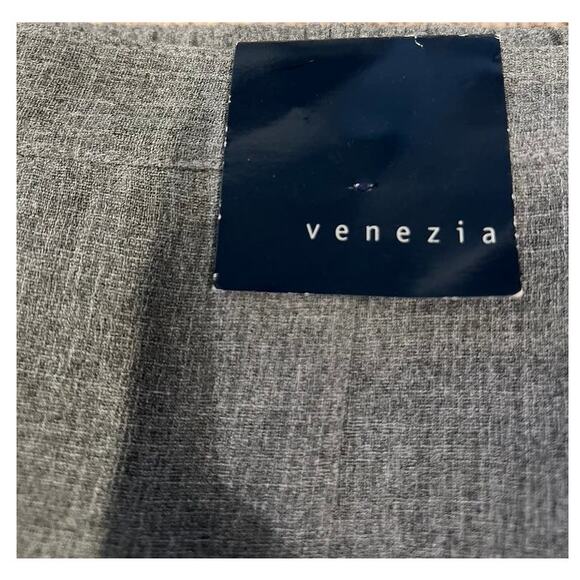 Deadstock Venezia Lane Bryant 90 Style Maxi Skirt Slit Embroidered SZ 14 16 Gray - Picture 10 of 12